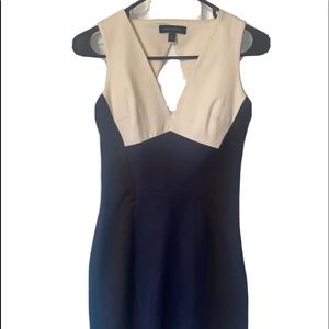 Banana Republic Multi-Colored Dress 0 Petite